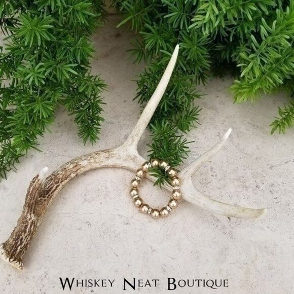 Pearl and Rondelle Rhinestone Stretch Bracelet Handmade - Picture 4 of 4